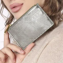 Accessorize London Silver Solid Card Holder-image-47