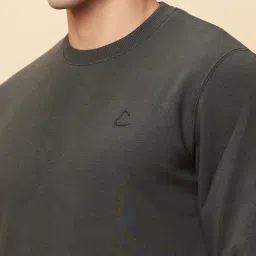 Being Human Green Regular Fit Sweatshirt image 4