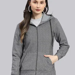 Monte Carlo Black & White Cotton Printed Hoodie-picture-23