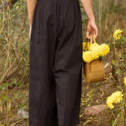 Okhai Black Relaxed Fit Pants image 2