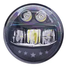 Allextreme 14.6 cm (5.75 inch) 20 V and 20 W Round Angel Eye LED Headlight with High and Low Beam for Avenger, HC-C102-picture-38