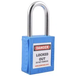 Asian Loto OSHA Safety Padlock with Metallic Shackle Different Key 38–40 mm Size, ALC-OLPL-D (Pack of 50) image 3