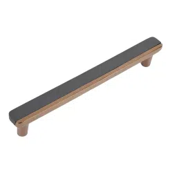 Magmus Premimum Cabinet Handles 160 mm Zinc Rose Gold / Satin Black Finish (MHR-178), 160107178.3233-picture-10