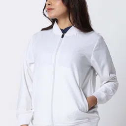 Shiv traders collection Women Polyester Lightweight Bomber Jacket image 5