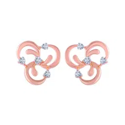 P.C. Chandra Jewellers 14 kt Gold & Diamond Earrings-picture-17