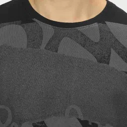 Pepe Jeans Black Cotton Regular Fit Printed Sweatshirt image 4