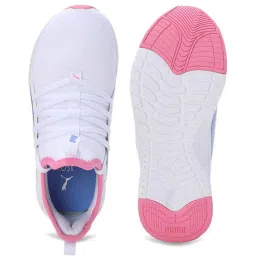 Puma Kids Softride Sophia 2 Deep Dive Jr White Running Shoes image 4