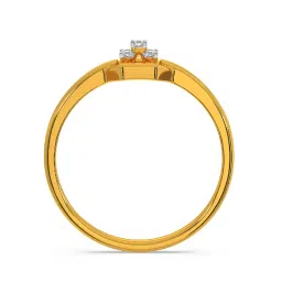 Kisna Diamond & Gold Jewellery Quinn 18k (750) Diamond & Gold Ring For Women image 4
