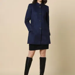 Allen Solly Navy Cotton Jacket image 4