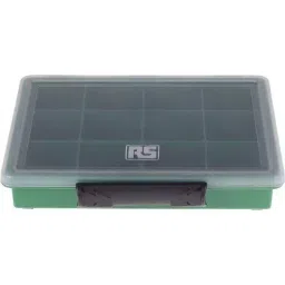 RS PRO 12 Cell Green PP Compartment Box, 32mm x 175mm x 143mm Model No 515568 image 3