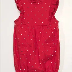 KIABI Girls Printed Cotton Romper image 1