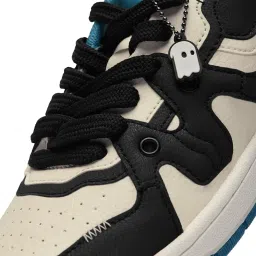 The Souled Store Men's Cream & Black Casual Sneakers image 4