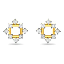 Kisna Diamond & Gold Jewellery 14k (585) Gold Mischa Earring-picture-45