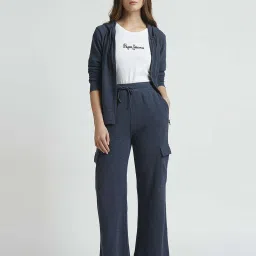 Pepe Jeans Blue Plain Hoodie image 4