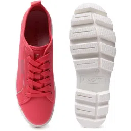 BAGATT Women's Dayla Light Red Casual Sneakers image 4