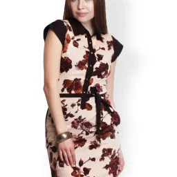 Belle Fille Multicolor Floral Print Dress-picture-12