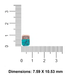 crash.club by CKC Lightweight Gemstone Sterling Silver Ear Studs image 4