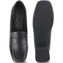 Catwalk Women's Black Casual Pumps image 4