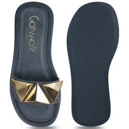 Catwalk Women's Blue Casual Sandals image 4