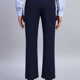 AXNIS Men Comfort Bootcut Easy Wash Pleated Formal Trouser image 4