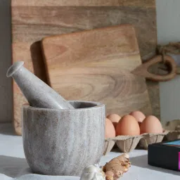 Westside Home Pink Sawar Marble Mortar With Pestle image 4