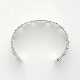 NVR Statement Silver Stainless Steel Bracelets image 4