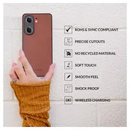 Sprig Back Cover for VIVO IQ NEO 9 PRO (Brown) image 5
