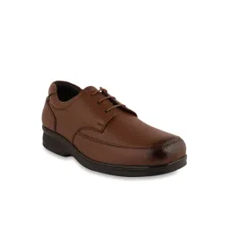 Pelle Albero Men's Brown Derby Shoes image 2