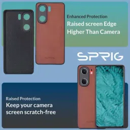 Sprig Back Cover for VIVO IQ NEO 9 PRO (Brown) image 2