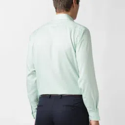 Van Heusen Green Cotton Regular Fit Shirt image 2