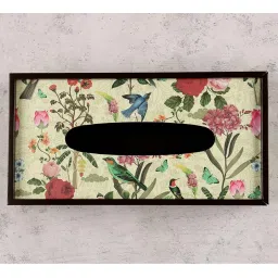 india circus by krsnaa mehta India Circus By Krshna Mehta Multi Mdf Printed Tissue Paper Box Holder image 4