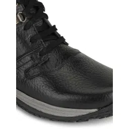 Allen cooper Men's Black Casual Boots image 4