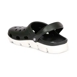 Mozafia Men's Black Back Strap Clogs image 4