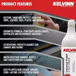 KELVINN A1 Universal Dresser 250 ml Dirt-Repellent Formulation image 4