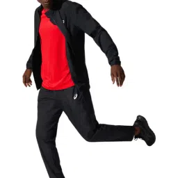 Asics Black Regular Fit Sports Jacket image 5