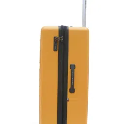 TOMMY HILFIGER Yellow Empire Pro Striped Large Hard Sided Checked Luggage image 3