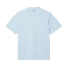 Lacoste Blue Signature Printed Classic Fit T-Shirt image 5