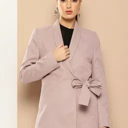 her by invictus Self Design Single-Breasted image 3