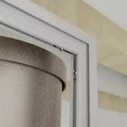 Ebco Right Angle Connector Silver Finish Die Cast Metal Body for Pole Shelving System, PPDS-RAC image 2