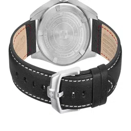 SWISS MILITARY HANOWA Men Dial & Leather Wrap Around Straps Watch SMWGA0001505 image 3