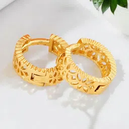 SHREE KRISHNA SHOPPING Gold-Plated Brass Earrings-picture-28