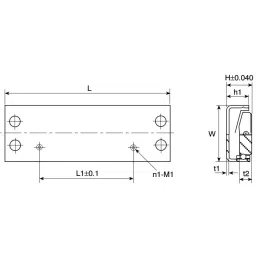IKO Stainless Steel Linear Slides 15 mm Stroke Length, BSP1025SL image 5