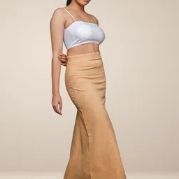 SAREESHADOW High-Rise Cotton Mermaid Saree Shapewear-image-16