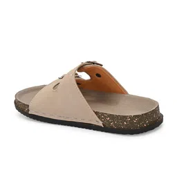 knoos Women Open Toe Flats with Buckles image 2