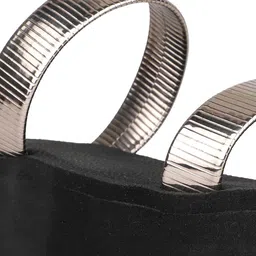 Inc 5 Striped Party Wedge Sandals with Buckles image 2