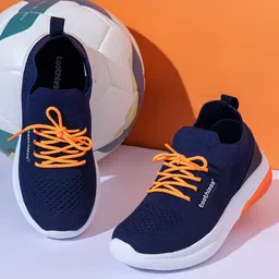 Toothless Solid Lace Up Shoes - Navy Blue-picture-45