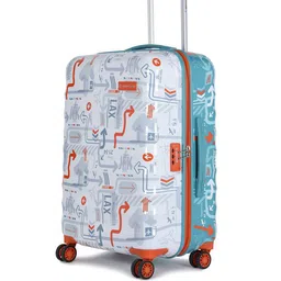 uppercase JFK Duo Set Of 2 Printed Hard-Sided Trolley Bags image 2