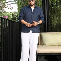 Instafab Plus Men Comfort Casual Shirt image 3