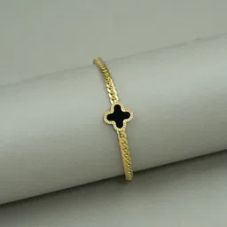 ARTKLIM Stainless Steel Gold-Plated Anti Tarnish Link Bracelet-image-86