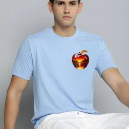 SZN Graphic Printed Round Neck Short Sleeves T-shirt-picture-43